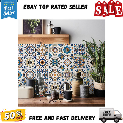 Moroccan tile stickers for - moroccan,