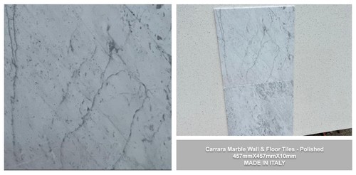Carrara marble wall floor - carrara,