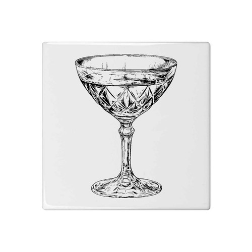 Crystal cocktail glass - 'crystal, glass'