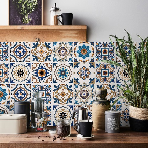 Moroccan tile stickers - tile,